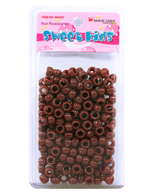 Magic Gold Plastic Bead (S) #1618(=#904497) #Brown