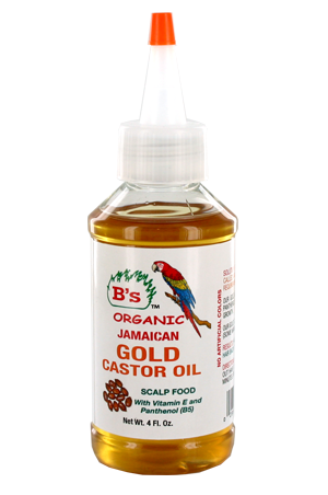 B's Organic Gold Castor Oil _Scalp Food (4oz) #7