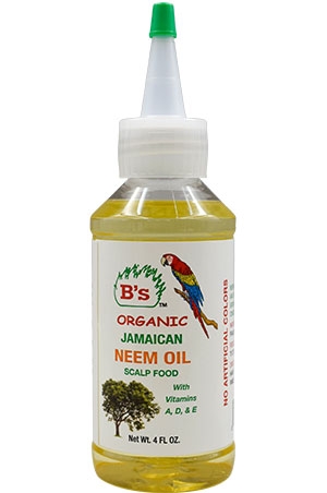 B's Organic Jamaican  Neem Oil (4oz) #31