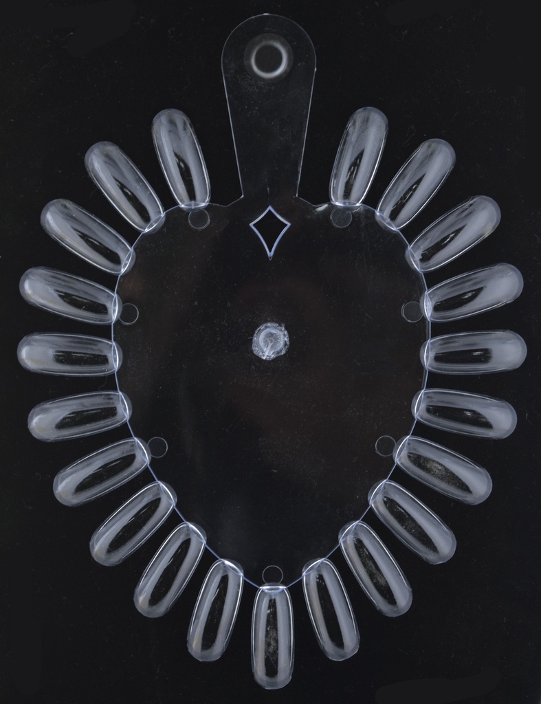 Plastic Nail Varnish Color Card #75527 - pk