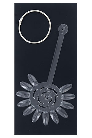 Plastic Nail Varnish Color Card #75534 - pk