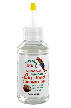 B's Organic Liquified Coconut Oil _ Scalp Food (4oz)#3