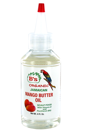 B's Organic Mango Butter Oil _ Scalp Food (4oz) #1