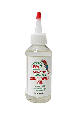 B's Organic Sunflower Oil _Scalp Food (4oz) #23