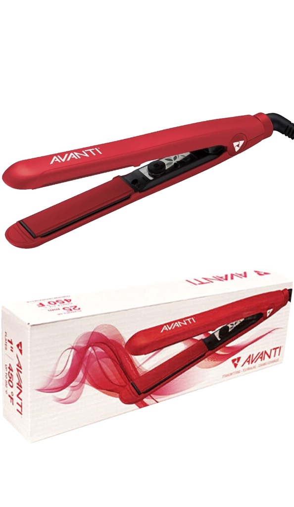 BAB Pro 1" Flat Iron-Red#AVTTRCC-pc