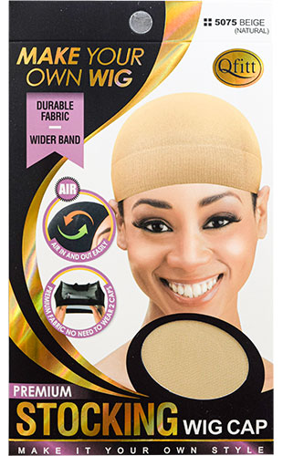 Qfitt Premium Stockin Wig Cap#Q5075Nat-dz