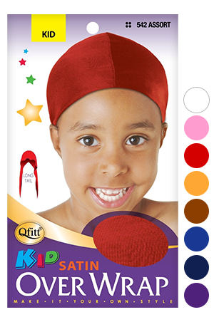Qfitt Satin Over Wrap #542Asst-dz