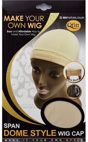 Qfitt Span Dome style Wig cap#Q5037Natural-dz