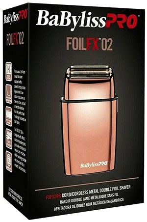 BAB Pro Metal  Double Foil Shaver[Rose] #FXFS2RG