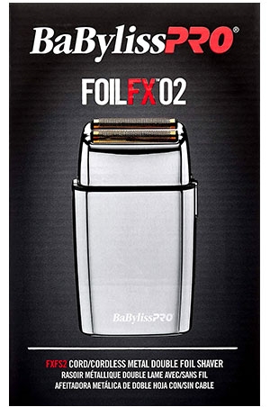 BAB Pro Metal Double Foil Shaver #FXFS2