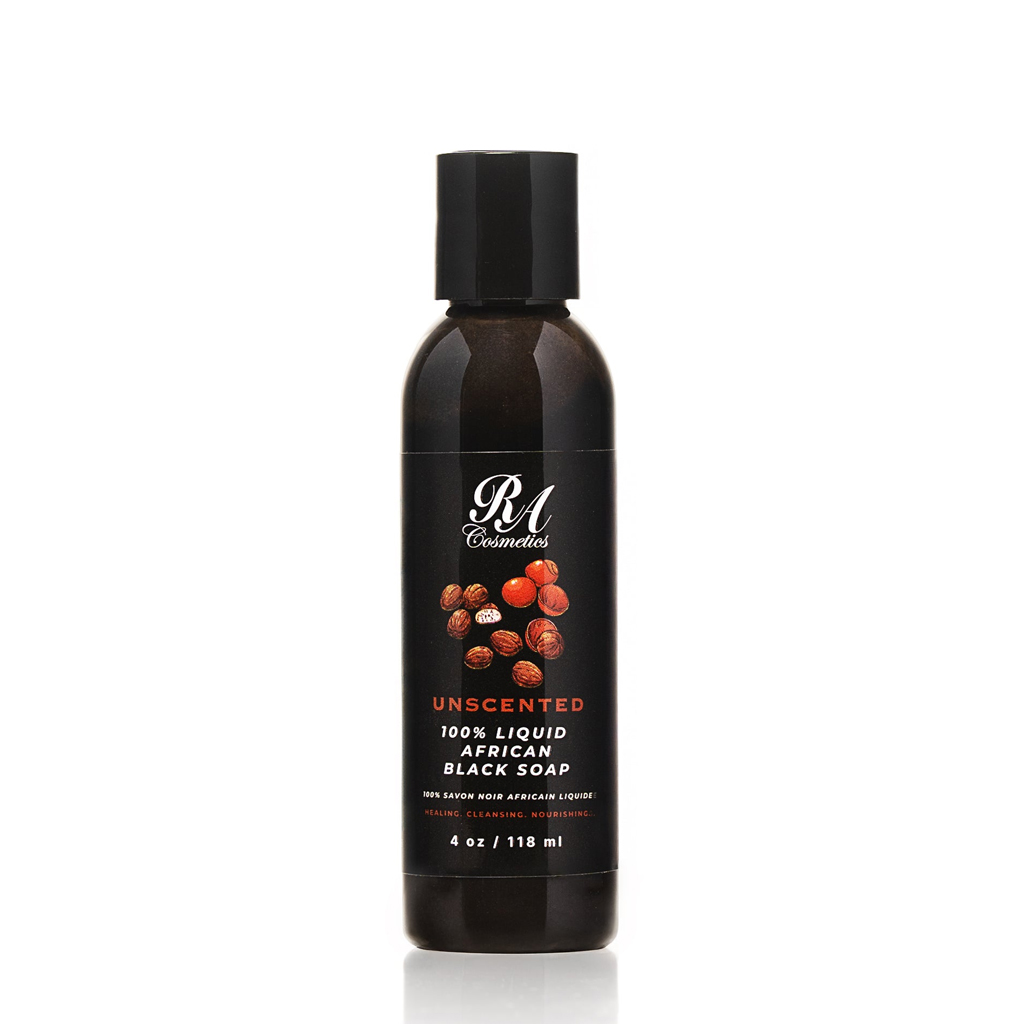 RA Cosmetics 100% Liquid African Black Soap (4 oz) #4