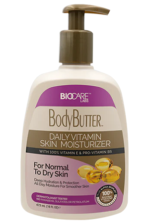 BIOCARE BodyButter Daily Vitamin Skin Moisture With Vitamin E & Pro-Vitamin B5 (16oz) #4