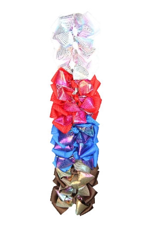 Ribbon Hair Accessories w/Clip #7618-dz
