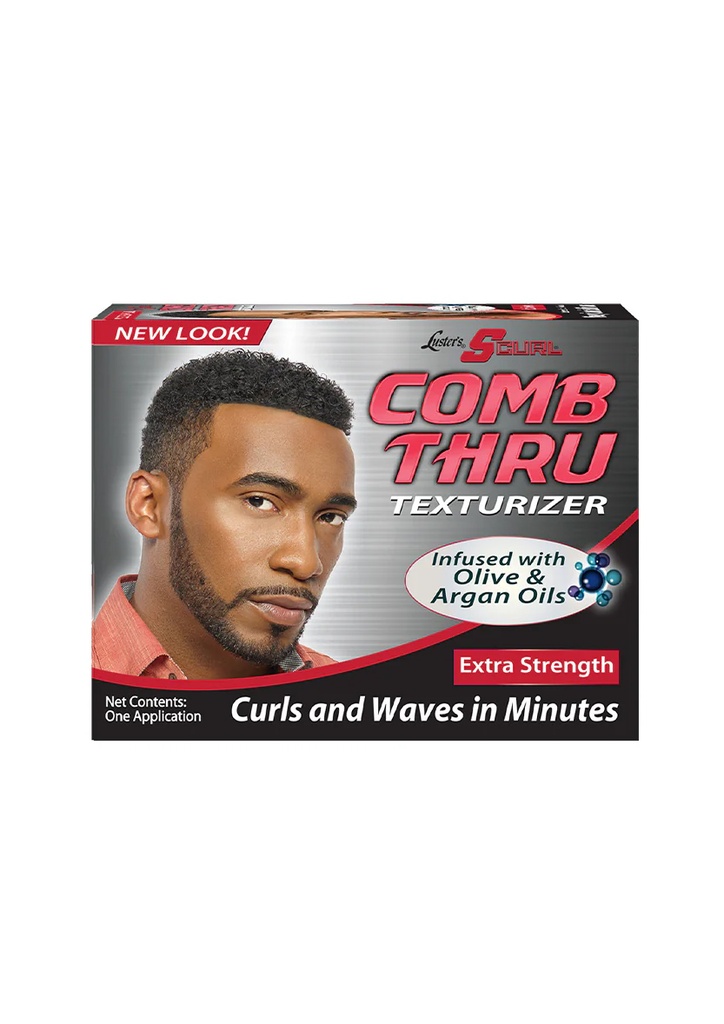 S Curl Comb Thru Texturizer Kit -Extra #4