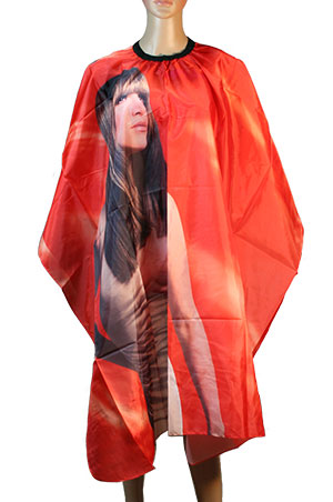 Salon Cape [Ice Royal/Red] #12 -pc