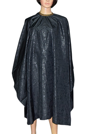 Salon Cutting Cape Black#6645 -pc