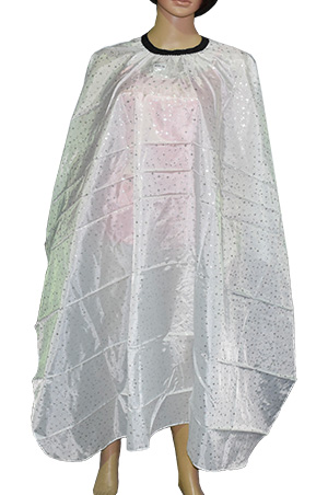 Salon Cutting Cape White #6644-pc