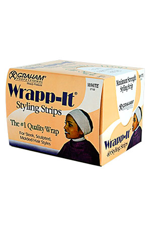 Sanek Wrapp-It [White] (40strips/bx) #37100 -bx
