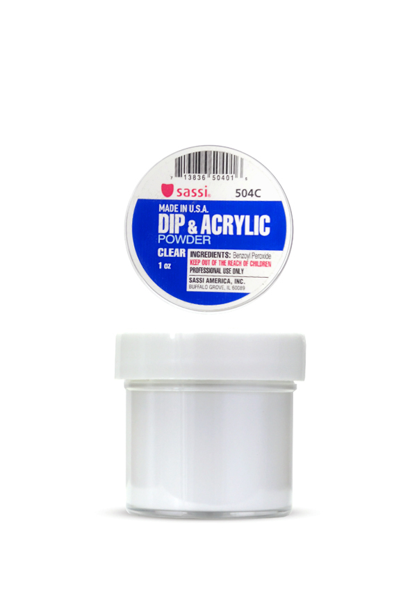 Sassi Acrylic Powder #Clear (1 oz) #30