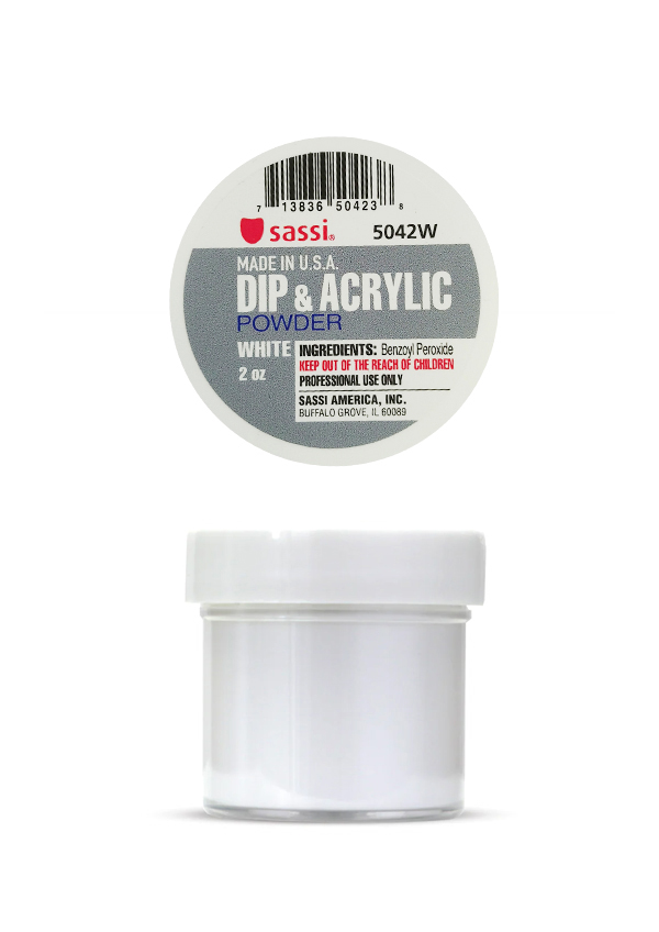 Sassi Acrylic Powder #White (2 oz) #25