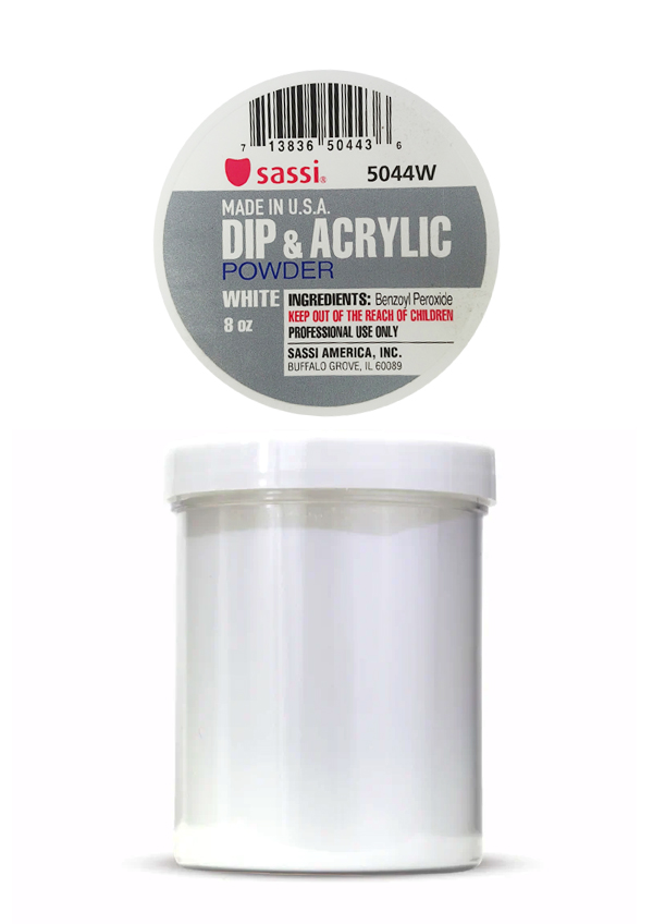 Sassi Acrylic Powder #White (8 oz) #19