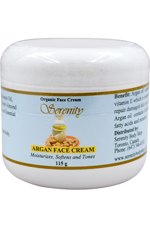 Serenity  Face Cream-Argan(4oz) #37