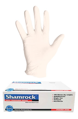 Shamrock latex Disposal. Gloves-SM #60411** Final Sale**