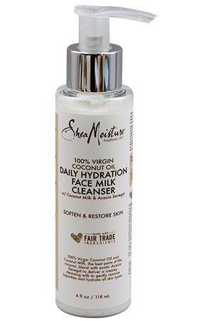 Shea Moisture 100%  Coconut Oil Face Milk Cleanser(4oz)#142