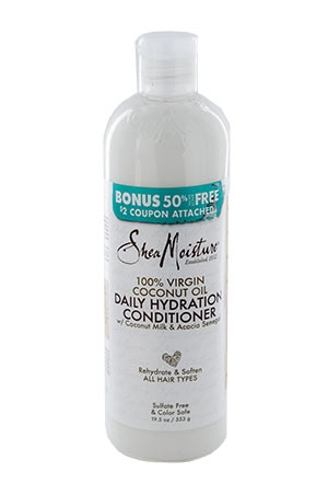 Shea Moisture 100% Virgin Coconut Oil Conditioner-Bonus#105B