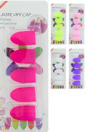 Soak Off Cap #75572 (5pcs/pk) - pk