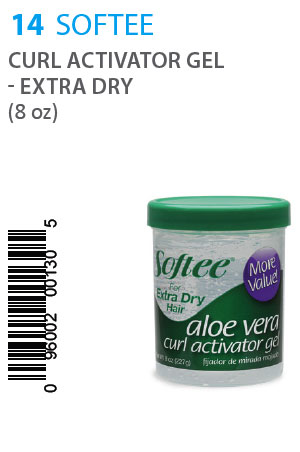 Softee Curl Activator Gel -Extra Dry (8 oz) #14
