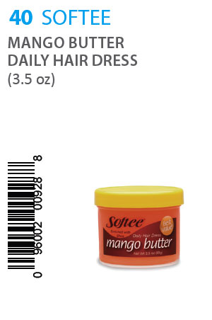 Softee Mango Butter Daily Hair Dress (3 oz)#40