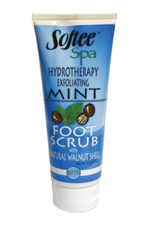 Softee Spa Mint Foot Scrub  (6oz)#51