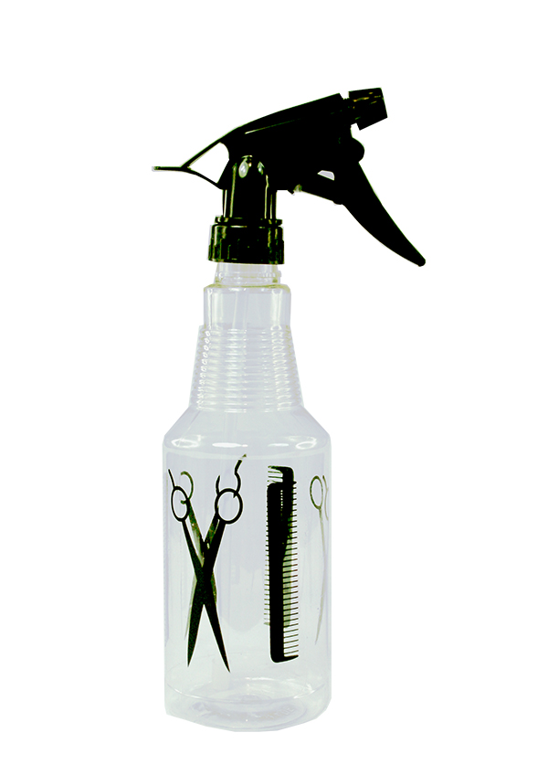 Spray Bottle [500ml, Scissors/Combs] #2744 -pc