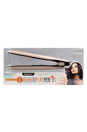 Stella Flat Iron 1" Rose Gold #99951ROS-pc