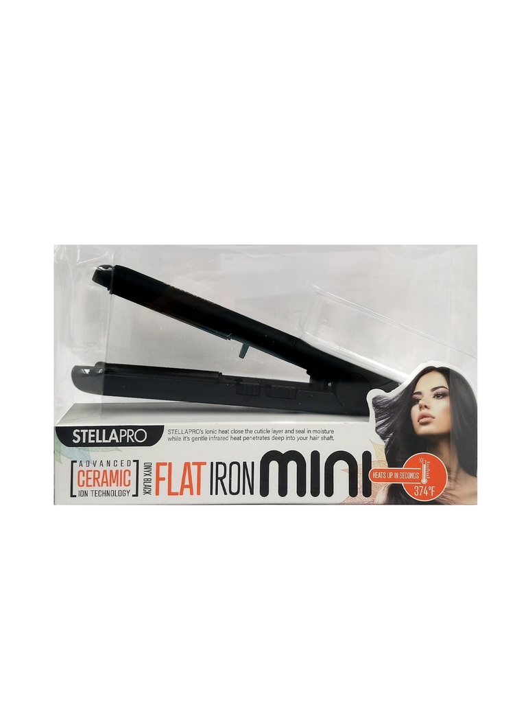 StellaPro Flat Iron Mini #9931BLA - pc