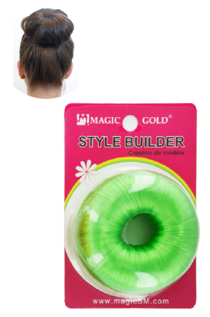 Style Builder #4883 Green -pc (Donut Bun Style)