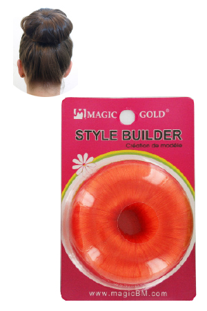 Style Builder #4886 Orange -pc (Donut Bun Style)