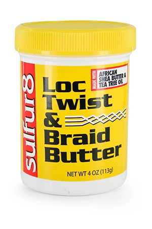 Sulfur 8 Lock Twist & Braid Butter (4oz)#19