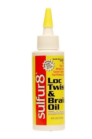 Sulfur 8 Lock Twist & Braid Oil (4oz)#13