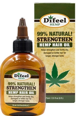 Difeel 99% Natural Hairoil Hemp-Strength(2.5oz)#75