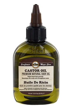 Difeel Premium Natural Hair Oil (2.5oz)-Castor #49