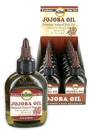 Difeel Premium Natural Hair Oil(2.5oz)-Jojoba#6-pc