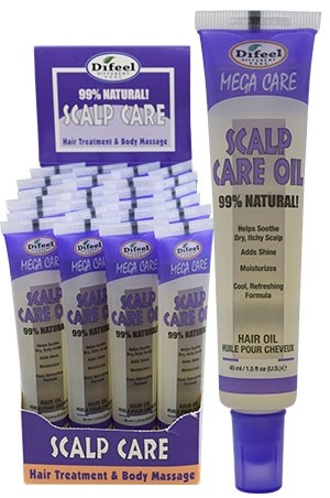 Difeel Mega Tube Hair Oil (1.5oz/24pc/ds)-Scalp Care#72