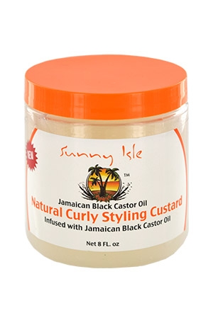 Sunny Isle JBCO Natural Curly Styling Custard (8oz) #28