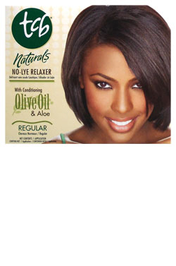 TCB Natural No Lye Relaxer Kit w/ Olive Oil(1App)-Reg #1