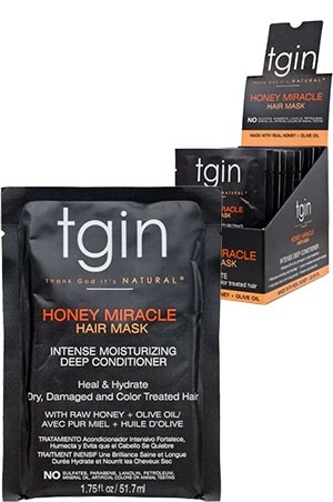 TGIN Honey Miracle Hair Mask(1.75oz/ds)-ds#28