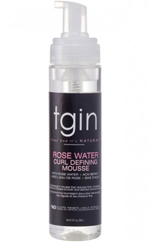 TGIN Rose water Curl Define Mousse(8oz)#31