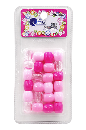 Tara Barrel Bead #72549 [Pink Tone] [16M/24/pk] -pc