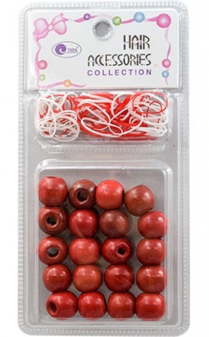 Tara Bead (22pc) #75614 Wood/Poly  band-pc